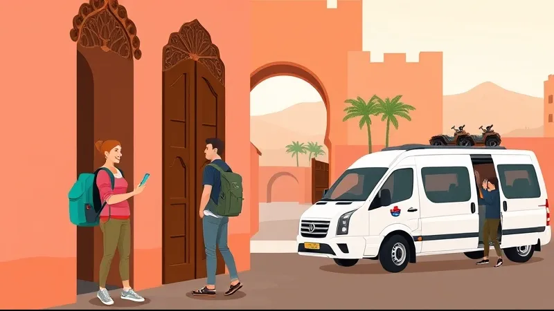 Hotelabholung Quad-Tour Marrakesch: Zeiten & Verspätung