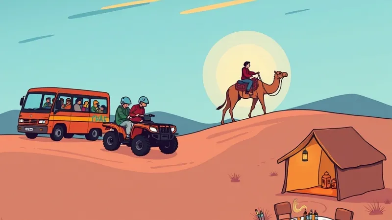 Quad, dromadaire et dîner à Agafay : déroulé de la soirée