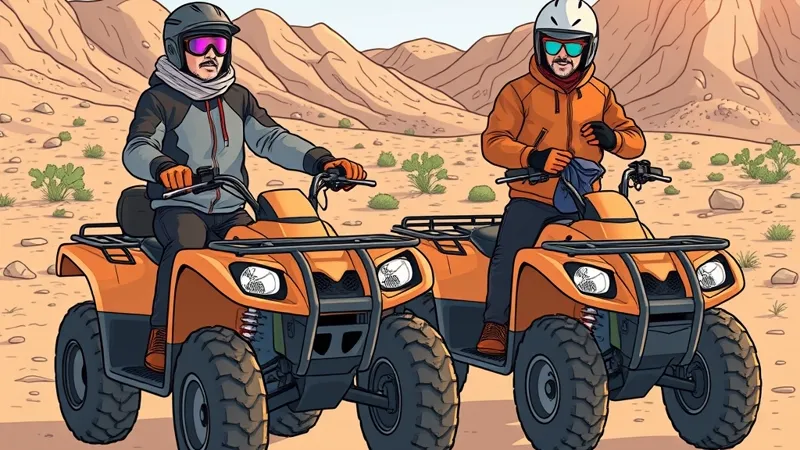 Quad à Marrakech en hiver : météo et vêtements